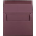 thumbnail image 2 of JAM Paper A2 Envelopes, 4 3/8 x 5 3/4, Burgundy Red, 25/Pack, 2 of 2