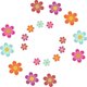thumbnail image 1 of 20 Pieces Bathtub Non-Slip Stickers (10 Large and 10 Small), Flower Shape Safety Non-Slip Stickers, Self-Adhesive Bathroom Stickers, Bright Color Non-Slip Stickers for Tub Showers and Swimming Pools, 1 of 5