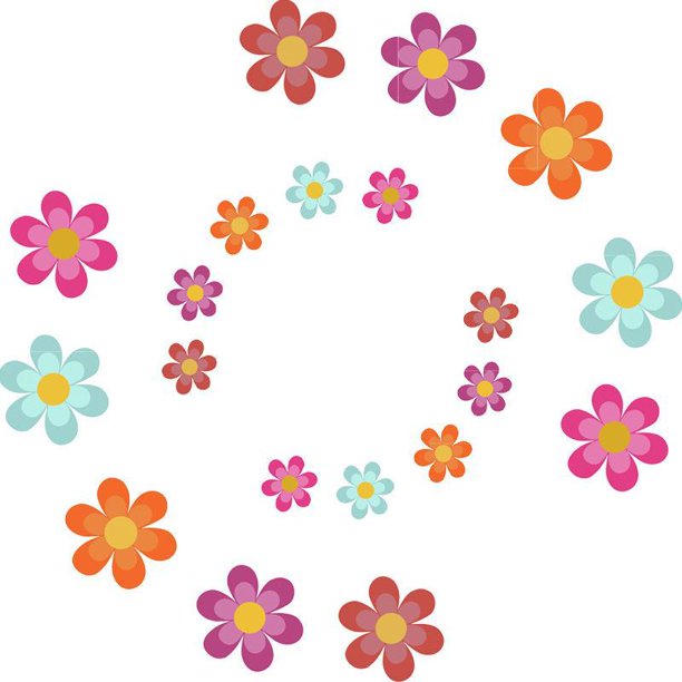 20 Pieces Bathtub Non-Slip Stickers (10 Large and 10 Small), Flower Shape Safety Non-Slip Stickers, Self-Adhesive Bathroom Stickers, Bright Color Non-Slip Stickers for Tub Showers and Swimming Pools