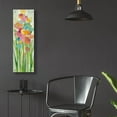 thumbnail image 6 of Epic Art 'Long Stem Bouquet I' by Silvia Vassileva, Acrylic Glass Wall Art, 12"x36", 6 of 8