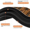 thumbnail image 5 of Super Absorbent, Quick Drying 20x32 inch Bath Mat - Non Slip Rubber Bottom, Machine Washable, Easy to Clean Bathroom Rug that Adds Elegance to Your Space, 5 of 5
