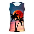 thumbnail image 6 of IROINNID Round Neckline Tank Tops For Men Sleeveless Sports Tank Tops Vest Pullover Graphic Print Tops, 6 of 6