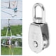 thumbnail image 5 of Rodillo de polea rotación de 360 ​​grados Prevención de corrosión Bloque de polea simple Rodamiento de acero inoxidable 330LB para remolque ANGGREK Otros, 5 of 8