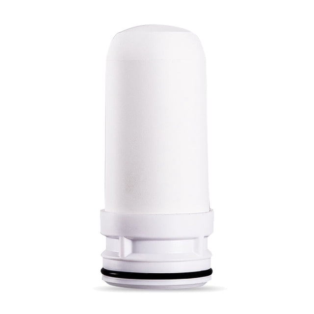 Matsuzay Filtro de grifo purificador de agua, colador de grifo, gran sellado, accesorios para el hogar, utensilios de cocina, instalación Cocina y Comedor Blanco Cartucho de filtro