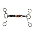 thumbnail image 1 of Almencla Horse Bit H Shape Easy to Use Horse Mouth Snaffle for Equestrian Performance 135mm, 1 of 8