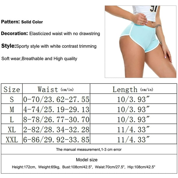 Women Booty Shorts Gym Workout Athletic Shorts Sexy Yoga Active Shorts Butt  Lifting Mini Pants Outfits 