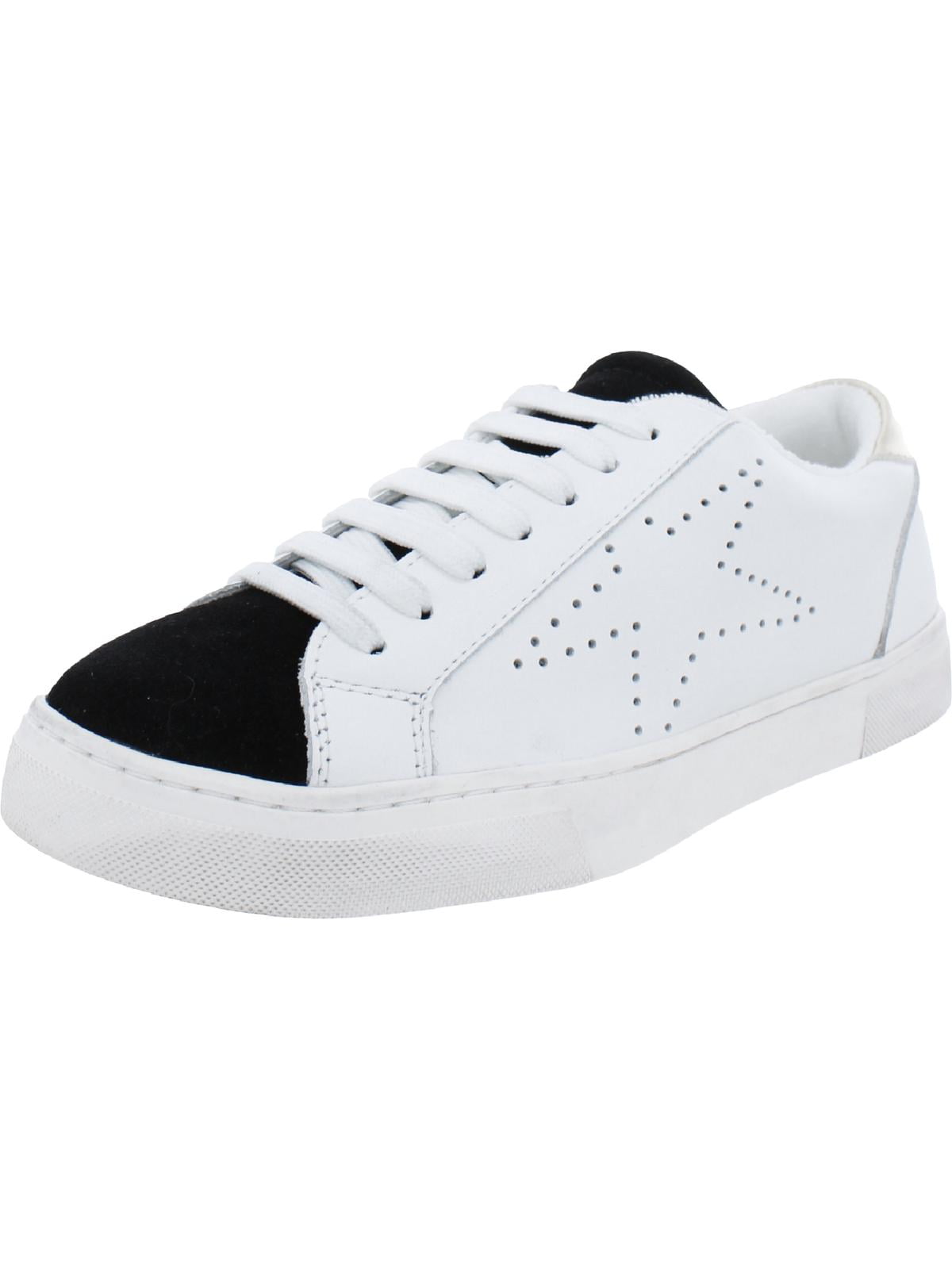 Steve Madden Women's Rezume Sneaker Low-top With Star Details Black