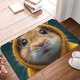 thumbnail image 5 of Daiia Modern Yellow Sweater Guinea Pig Front Door Mat, Heavy Duty Durable Welcome Mat for Outdoor Indoor, Dirt Trapper Waterproof Super Absorbent Door Mat, 16" x 24", 5 of 9