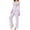 501_Purple, variant on Valentine's Day Matching Pajamas for Couples Fall Fashion Must Have Women Pajama Sets Crew Neck Women's Sleepwear Long Sleeve Womens Pjs Sets Black
