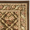 thumbnail image 4 of SAFAVIEH Lyndhurst Mason Floral Border Runner Rug, Brown, 2'3" x 16', 4 of 8