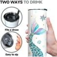 thumbnail image 3 of Easter Bunny tumbler with Lid and Straw,Rabbit Love Gifts For Lovers Bunny Women Girls ,20 Oz Bunny Coffee Mugs Water Bottles Wine Drinking Glasses, 3 of 6