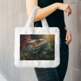 thumbnail image 6 of Cauagu Realistic Colorful Chameleon Pattern Women's Plush Tote Bag,Soft Underarm Bag Ladies Fluffy Shoulder Bag Plush Handbag Women Furry Tote Bag for Autumn and Winter, 6 of 7