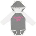 thumbnail image 3 of Inktastic Valentine's Day Daddy's Girl Girls Long Sleeve Baby Bodysuit, 3 of 5