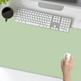 thumbnail image 3 of Mouse Pad Light Green, Large Office Decor Desk Mat, Non-Slip Rubber Desk Pad Protector, Laptop Computer Gaming Mouse Pad XL, Waterproof Solid Mouse Mat for Home, 31.5'''' x 11.8'''', 3 of 6