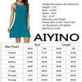 thumbnail image 3 of Aiyino Women Summer Casual Swing T-Shirt Dresses Beach Cover up Loose Sleeveless Dress, 3 of 7