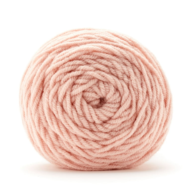 Wool yarn,100% natural, knitting - crochet - craft supplies, light pink