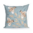 thumbnail image 2 of Liora Manne Visions III Bees Indoor Outdoor Decorative Pillow Aqua, 2 of 2