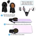 thumbnail image 2 of Saricho Reef Coral Lens para teléfono, lente de arrecife para cámara de teléfono inteligente, 11 kits en un conjunto completo de lentes de filtro de arrecife de coral, 1 estuche antipolvo, 2 clips, 8, 2 of 5