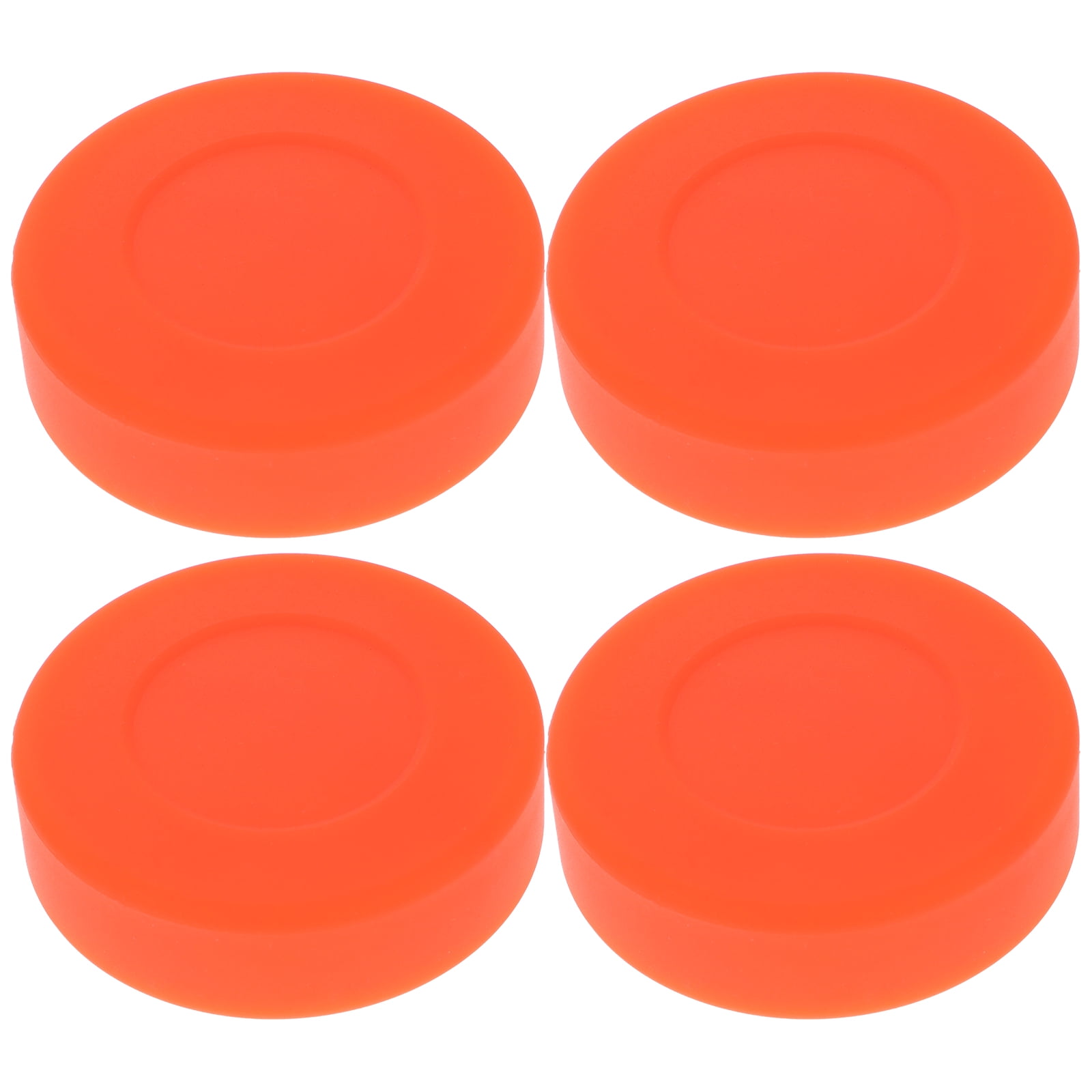 bizofft Pucks de Hockey de Pratique, rondelles de Glace de résistance à l' usure en Caoutchouc Solide Lisses pour Le Hockey sur Glace