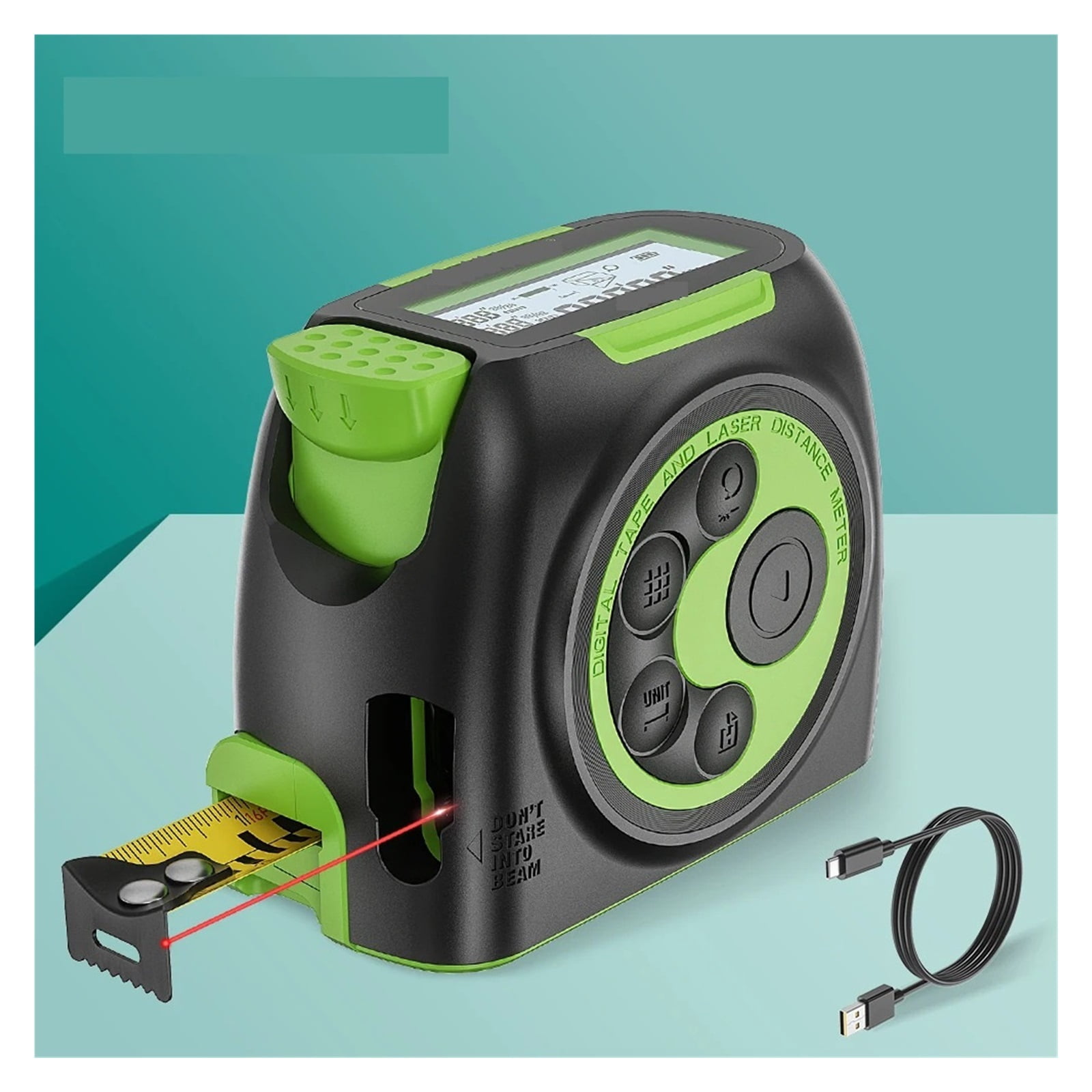 Tape Measure Distance Meter Measuring Digital Ranfinder High Precision With LCD Display ,High Accuracy Position