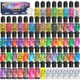 thumbnail image 1 of Juego de tintas con alcohol FansarRiche, 64 colores, 10 ml cada uno, para resina, 1 of 6
