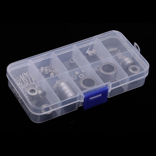 Completo de Reparación de Cojinetes / Tornillos / Tuercas / Pasadores de Metal para perfke Piezas de coches RC
