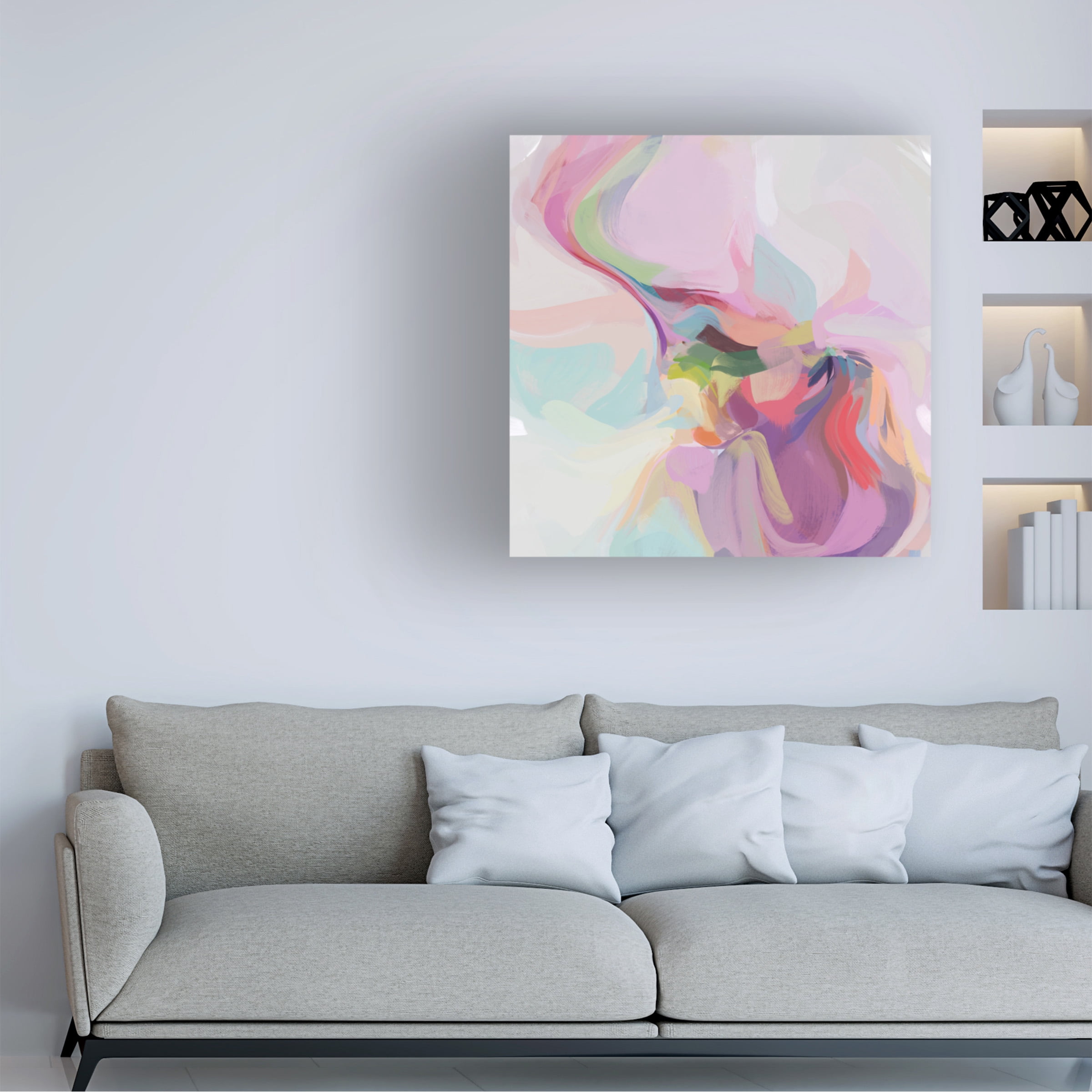 Irena Orlov 'Influence I' Canvas Art