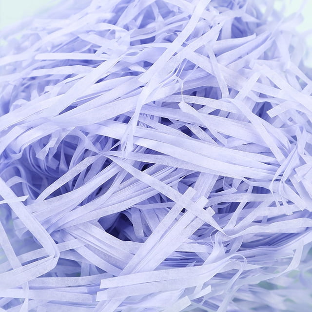 Papel triturado de hierba Rafi, papel de seda, accesorios de relleno para caja de regalo, tira de relleno de hierba Rafi blanca, papel de seda, embalaje
