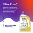thumbnail image 6 of Zum by Indigo Wild Laundry Soap - Liquid, Plant-Based Soap with Baking Soda, Essential Oils, Coconut Oil & More - Wash Up to 64 Loads - Sea Salt - 64 fl oz (2 Pack), 6 of 7