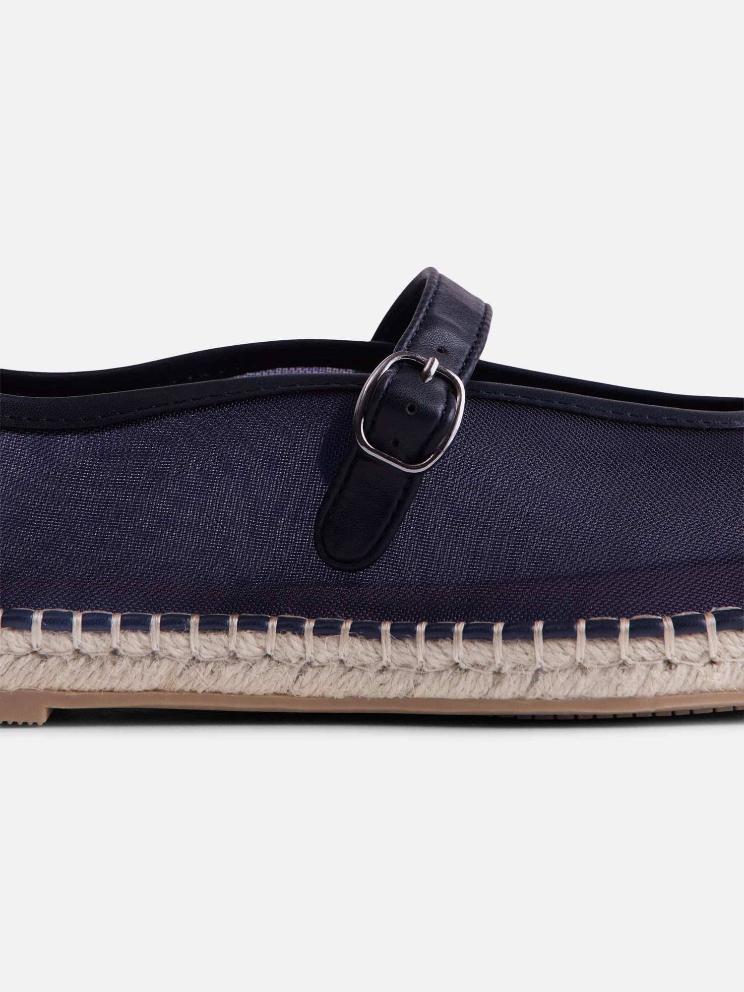Free Assembly Women's Mesh Mary Jane Espadrilles