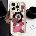 thumbnail image 3 of Sanrio Hello Kitty Pattern Silicone Phone Case For iPhone 11 12 13 14 15 Pro Max XS XR X 7 8 Plus SE 2020 2022 Shockproof Cover, 3 of 5