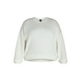 thumbnail image 5 of Scoop Women's and Women's Plus Ultimate Scubaknit Cropped Sweatshirt with Drop Sleeves, Size XS-4X, 5 of 5