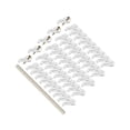 thumbnail image 2 of serony Clips de Support de Miroir Robustes pour Commodes et Panneaux de Cabinet en Verre Installation et Réparation Clips de Retenue pour Miroirs, 2 of 6