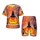 thumbnail image 1 of Balery Halloween Conjunto de Pijama Infantil de Manga Corta con Estampado – Ropa de Dormir de Algodón Suave-Medium, 1 of 6