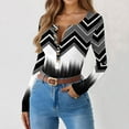 thumbnail image 2 of JGNGSHN Women's 2025 Spring Fall Long Sleeve Button Shirts, Henley Slim Fit Ribbed Knit Casual Tops, Trendy Soft Basic Tees, 2 of 7