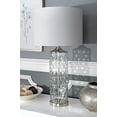 thumbnail image 2 of nuLOOM Lampe de Table en Verre Moore 15", 2 of 3