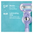 thumbnail image 3 of Venus Deluxe Smooth Swirl Women's Razor Blade Refills, 4 count, 3 of 9