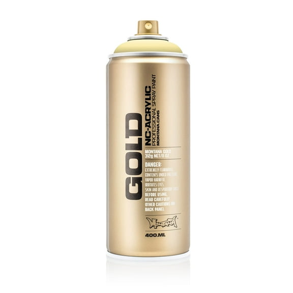 Montana Cans GOLD Spray Paint, 400ml, Vanilla
