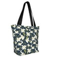 thumbnail image 3 of Kdxio Lilies Flowers Women Reusable Grocery Bags Foldable Ripstop,Reusable Shopping Bags for Shopping,Gym,Gift, 3 of 8