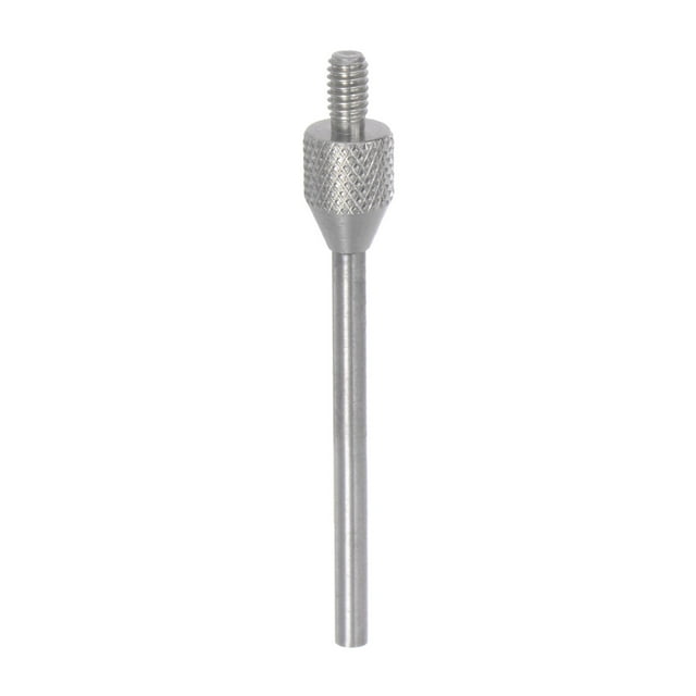 Contacto Aguja Punto 20mm Longitud 2mm Diámetro M2.5 Rosca Universal Plano Tungsteno Acero para Cuadrante Prueba Indicador