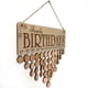 thumbnail image 3 of Placa de cuenta regresiva de madera Placa de calendario natural elegante ambiente cálido decoración de la pared artesanía para bodas regalos de fiesta de la boda JM01091 kenally HA011602-05, 3 of 7
