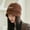 Coffee, variant on Herrnalise Women Winter Fashion Hat Knitted Knitting Beret Warm Leisure Hat