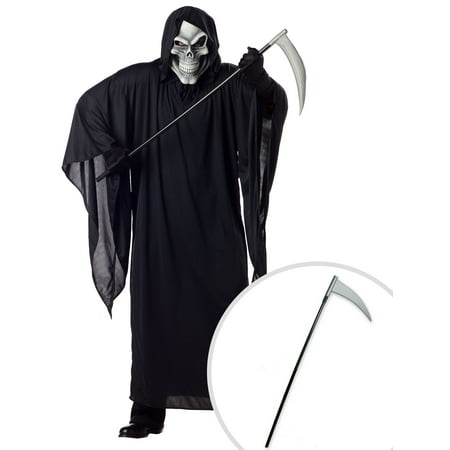 Grim Reaper Adult Plus and Giant 6ft Sickle