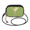 thumbnail image 2 of FORMRS Mini Crossbody Bag for Women Adjustable Rope Shoulder Casual Phone Purse, Martini with Olive, 2 of 7