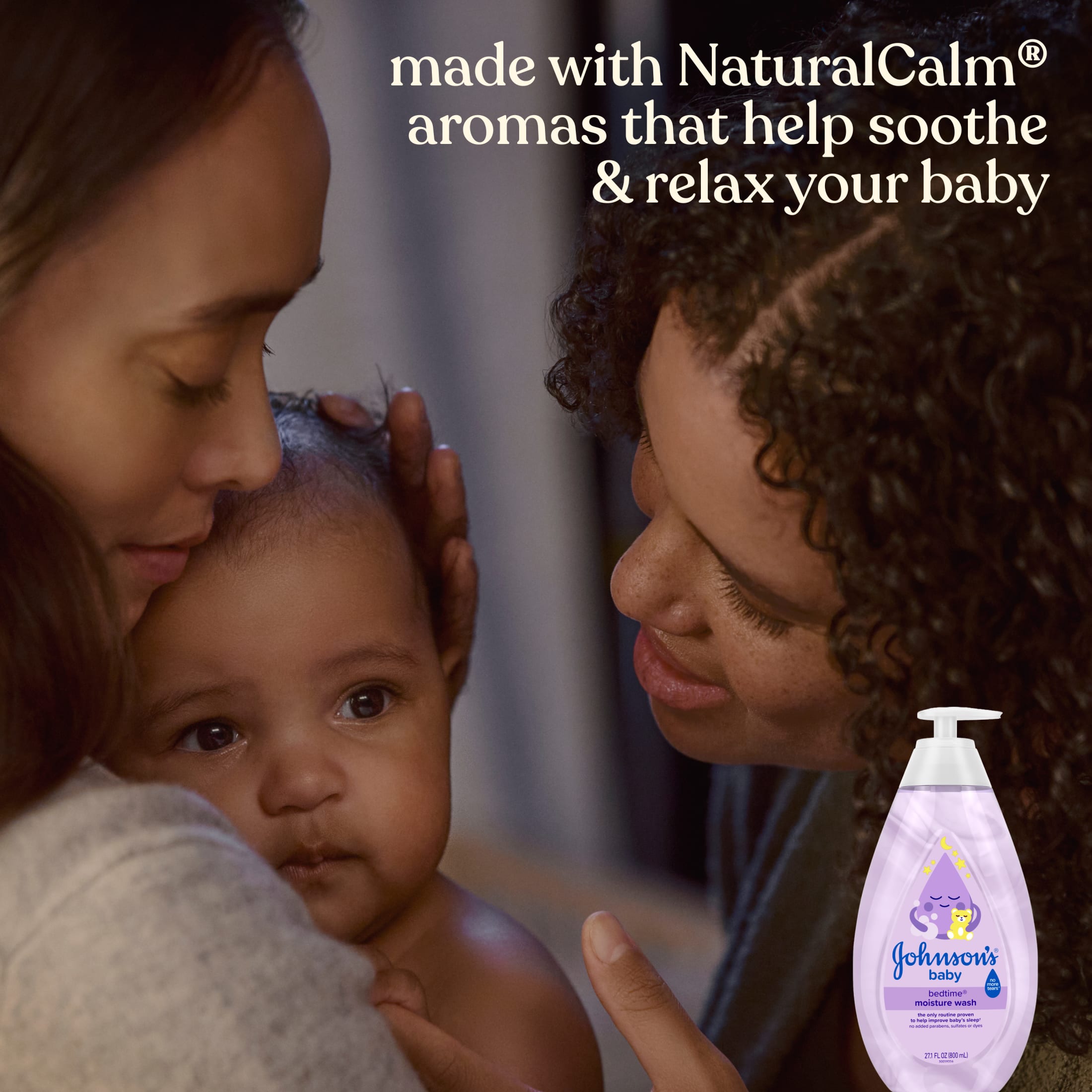 Johnson's Baby Bedtime Moisture Wash, Calming Aromas, 27.1 oz photo 3