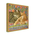 thumbnail image 2 of Trademark Fine Art 'Two Sleepy Cats' Canvas Art by Francien Van Westering, 2 of 3