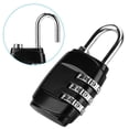 thumbnail image 1 of Qiilu Digit Padlock, Dial Padlock,Digit Combination Password Lock Padlock for Travel Luggage Suitcase Locker Drawer, 1 of 8