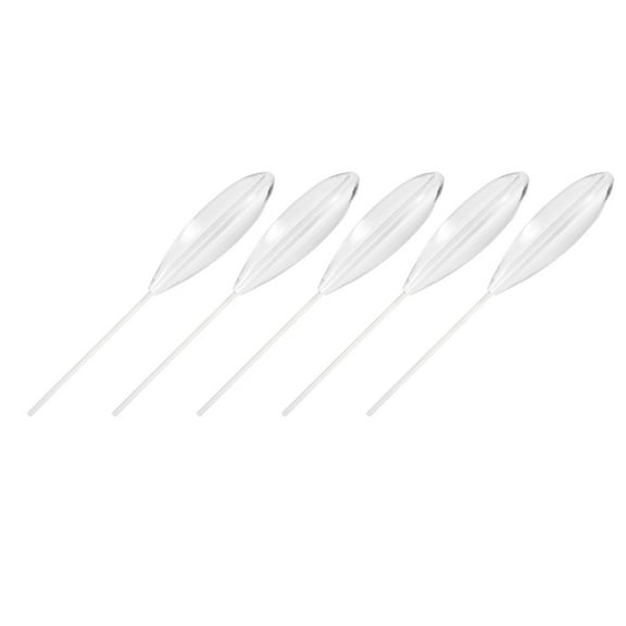 Fishing 5pcs Clear Plastic Casting Bombarda Sinking Fly Fishing Spinning Floats 5g/10g/15g/20g