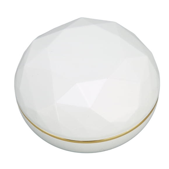 Jewelry Display Box, Exquisite Stylish Unique Shaped LED Ring Box For Engagement For Wedding Proposal For Men Women Cyan,White
