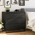 thumbnail image 2 of Ameriwood Home Monterey 3 Drawer Dresser, Black Oak, 2 of 9